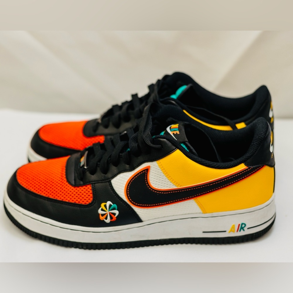 NIKE AIR FORCE 1 ‘07 LV8 LOW “Sunburst” - Size 13